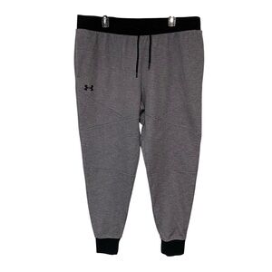 UNDER ARMOUR SPORTSTYLE MENS JOGGER PANTS  SWEATPANTS SIZE 2XL GRAY/BLACK